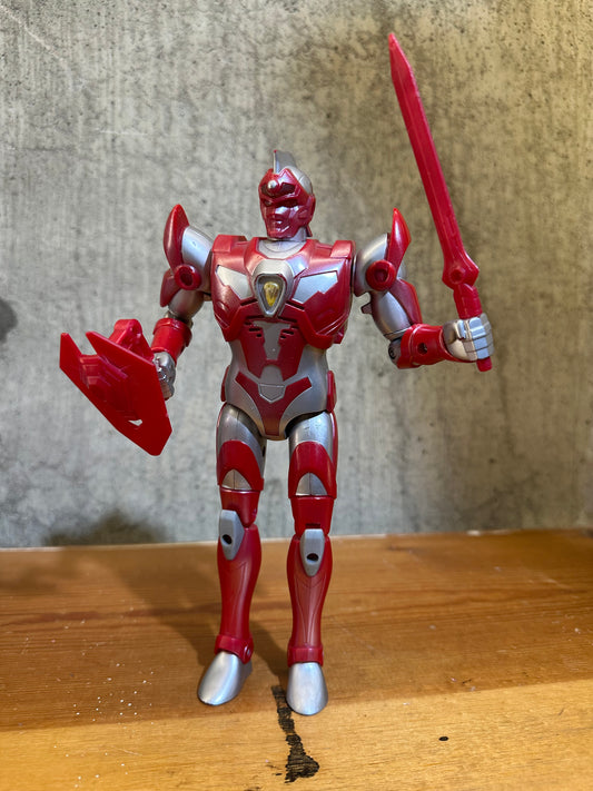 Neutron Armor Servo Superhuman Samurai Syber-Squad Playmates 9” Complete Action Figure 1994