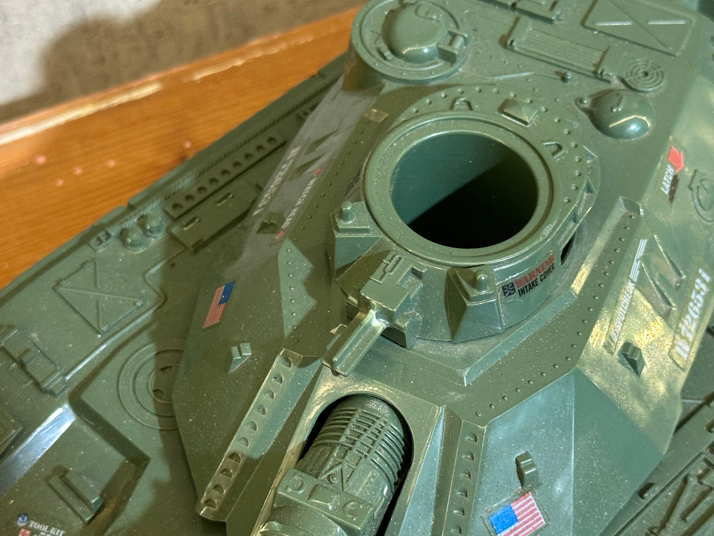 MOBAT GI Joe Tank 1983 Incomplete Vehicle Hasbro