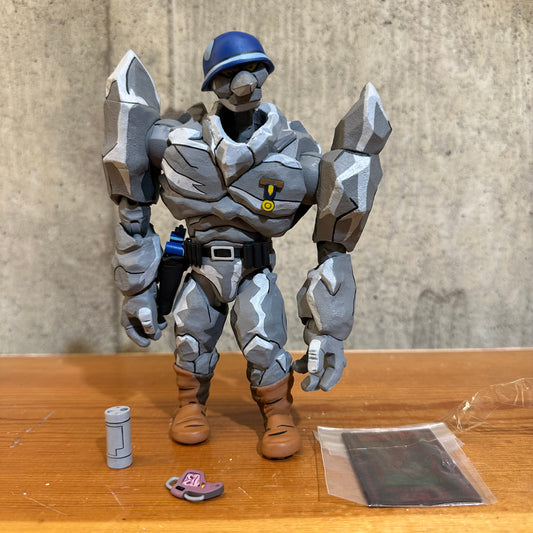 Granitor NECA TMNT  Teenage Mutant Ninja Turtles Cartoon Action Figure