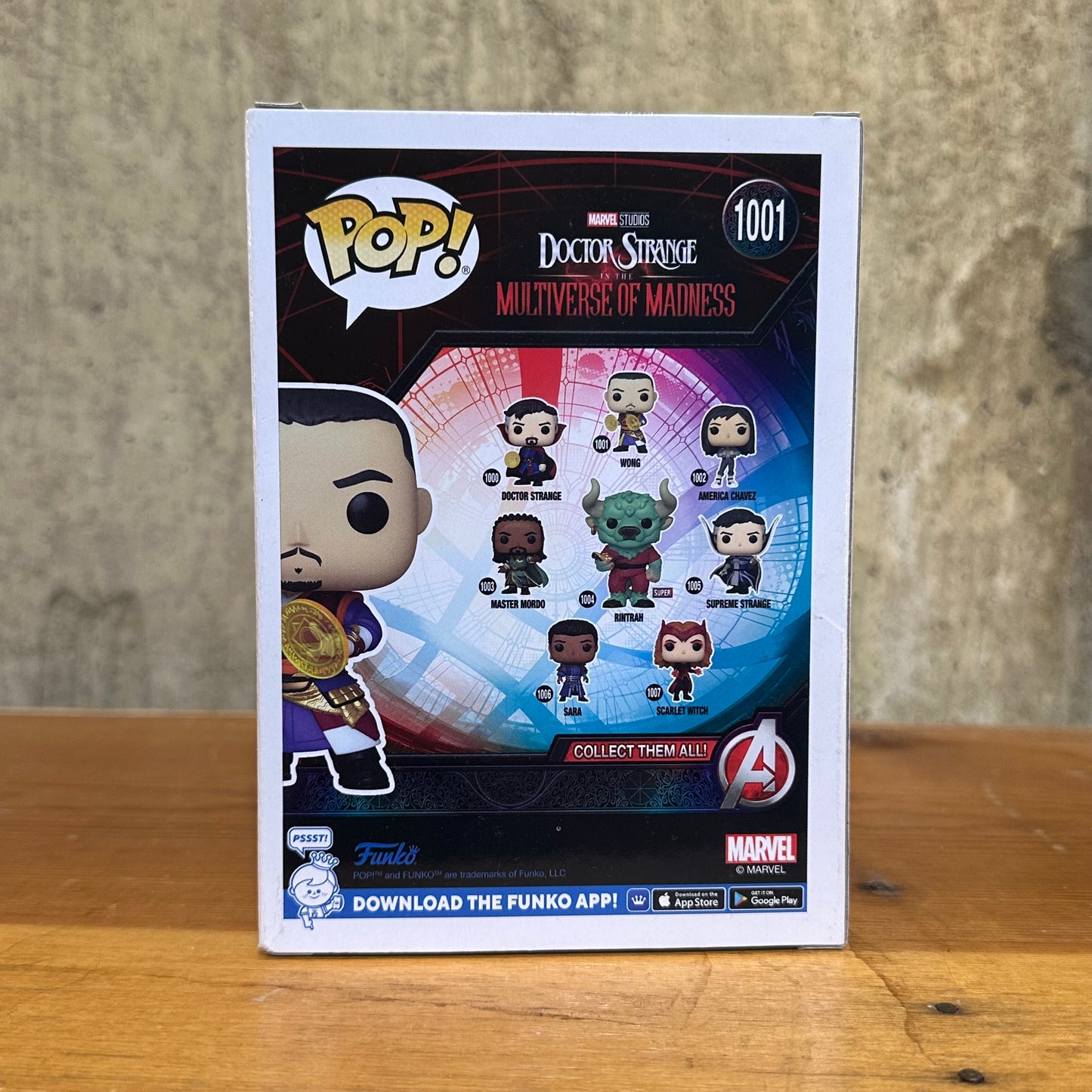 Wong Marvel Funko Pop Doctor Strange