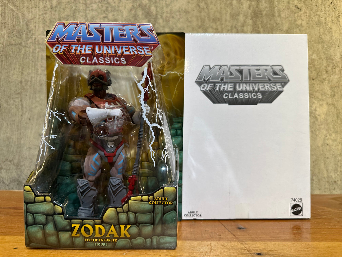 Zodak Mattel Master’s of the Universe Classics MOTU Sealed Action Figure Toy