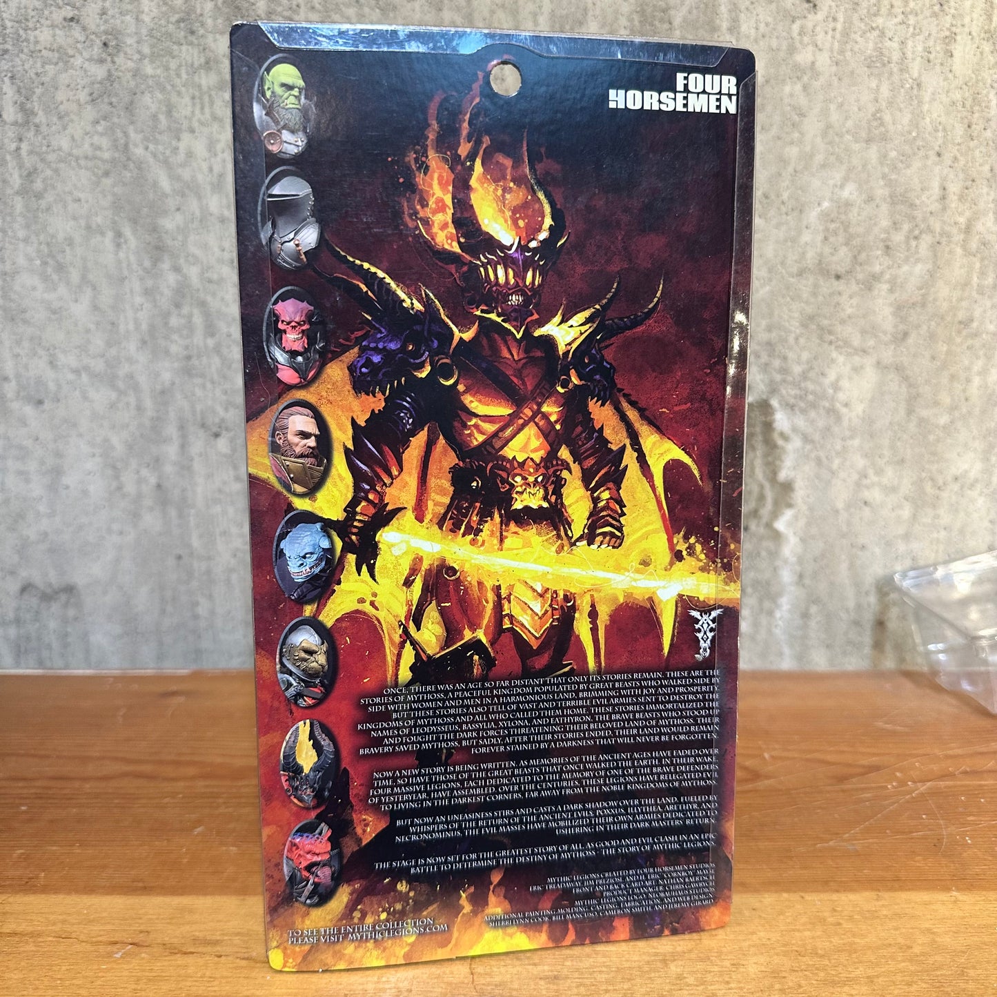 Tibius Mythic Legions Open Box