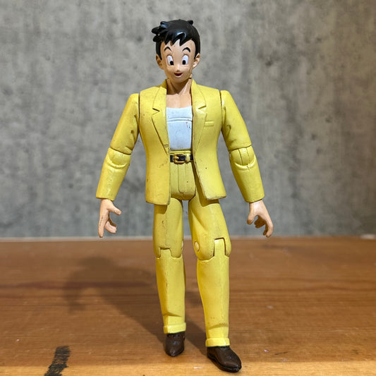 Dragon Ball Z Yamcha Irwin FUN 5in Action Figure DBZ 2002 Yellow Suit