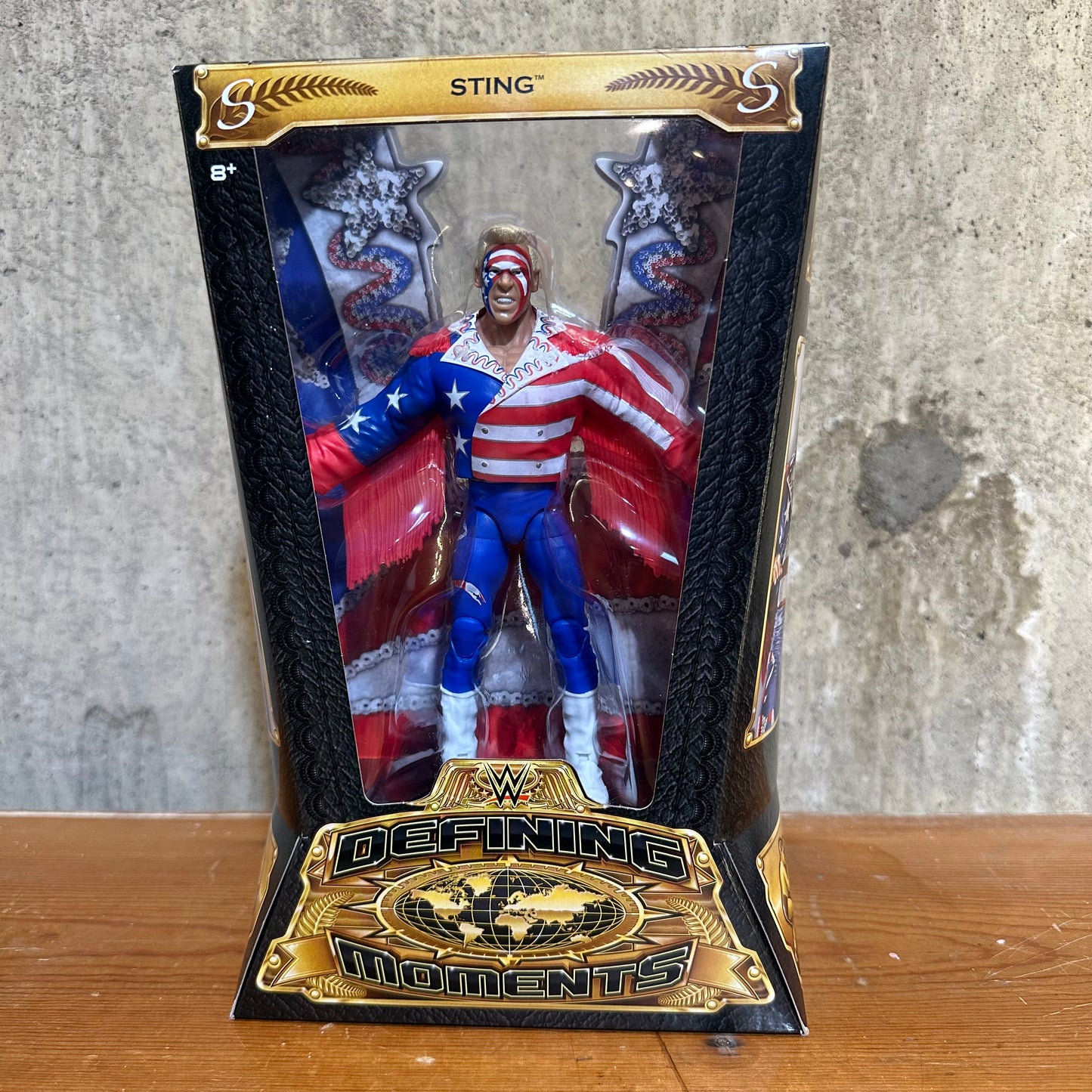 Sting 2015 WWE Great American Bash 1990 Defining Moments Figure New Sealed WWF