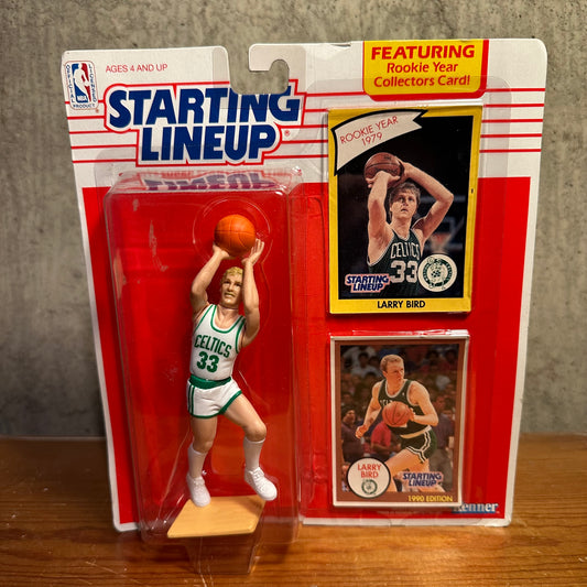 Larry Bird Kenner Starting Lineup NBA Action Figure Toy 1990 Rookie Edition