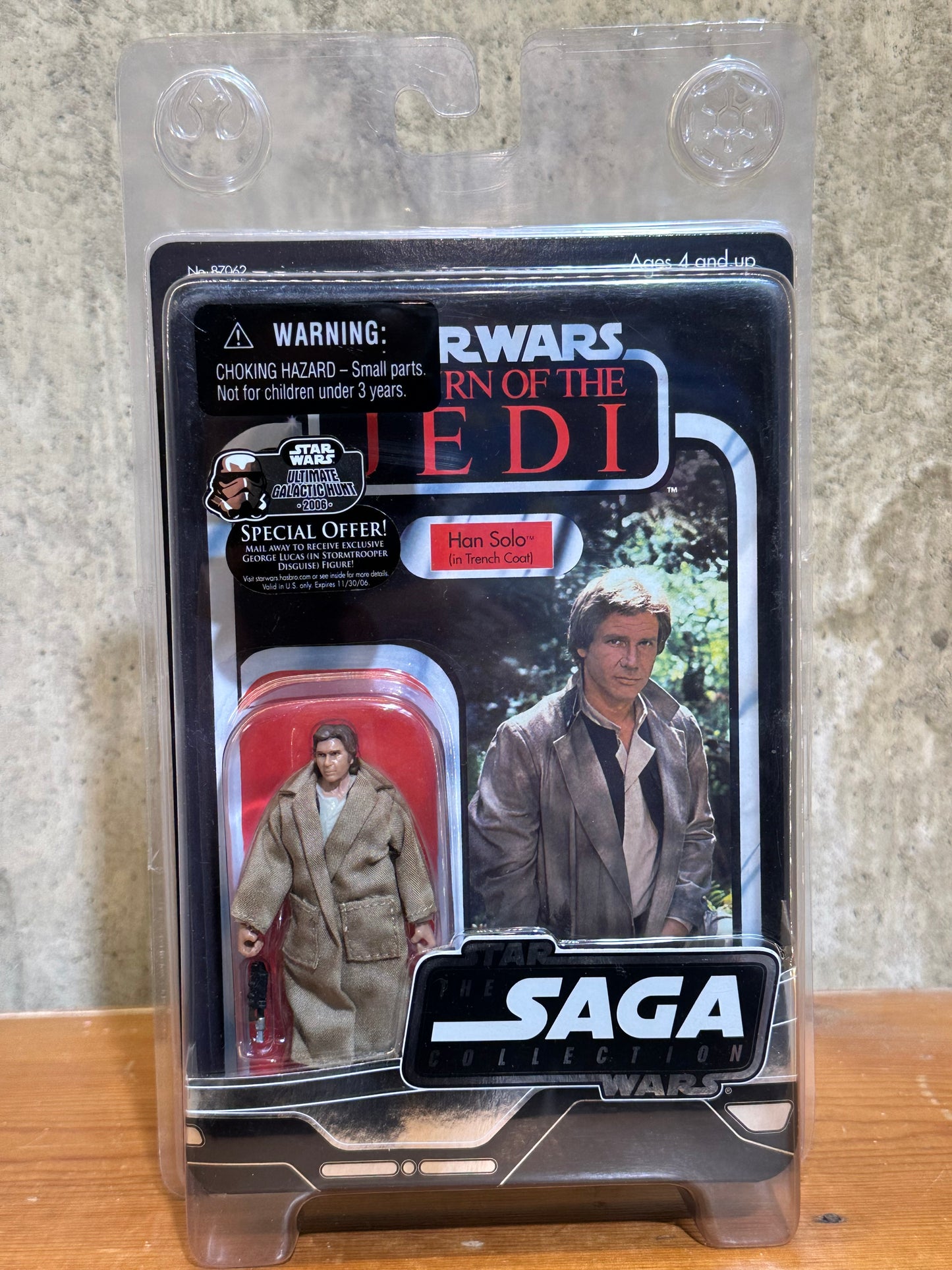 Star Wars Saga Collection Han Solo (in trench coat)