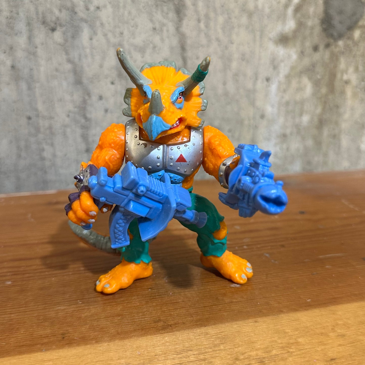 Triceraton Complete 1990 TMNT Vintage Ninja Turtles Action Figure Toy