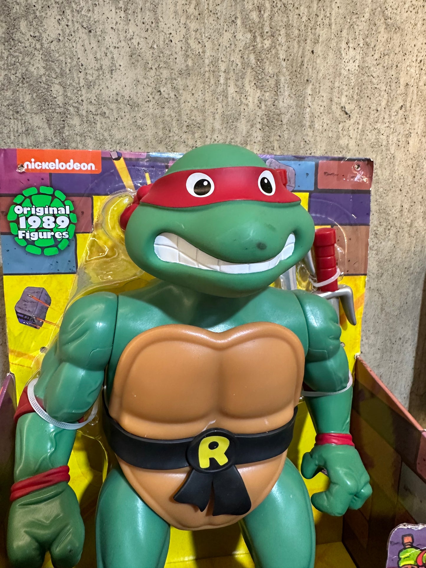 Raphael Playmates Toys Teenage Mutant Ninja Turtles Giant 12" Action Figure Nickelodeon TMNT