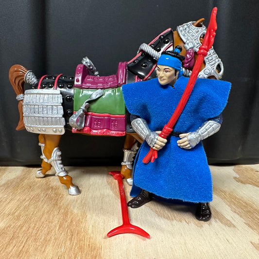 TMNT Movie III Rebel Samurai Soldier Complete Vintage Action Figure Toy