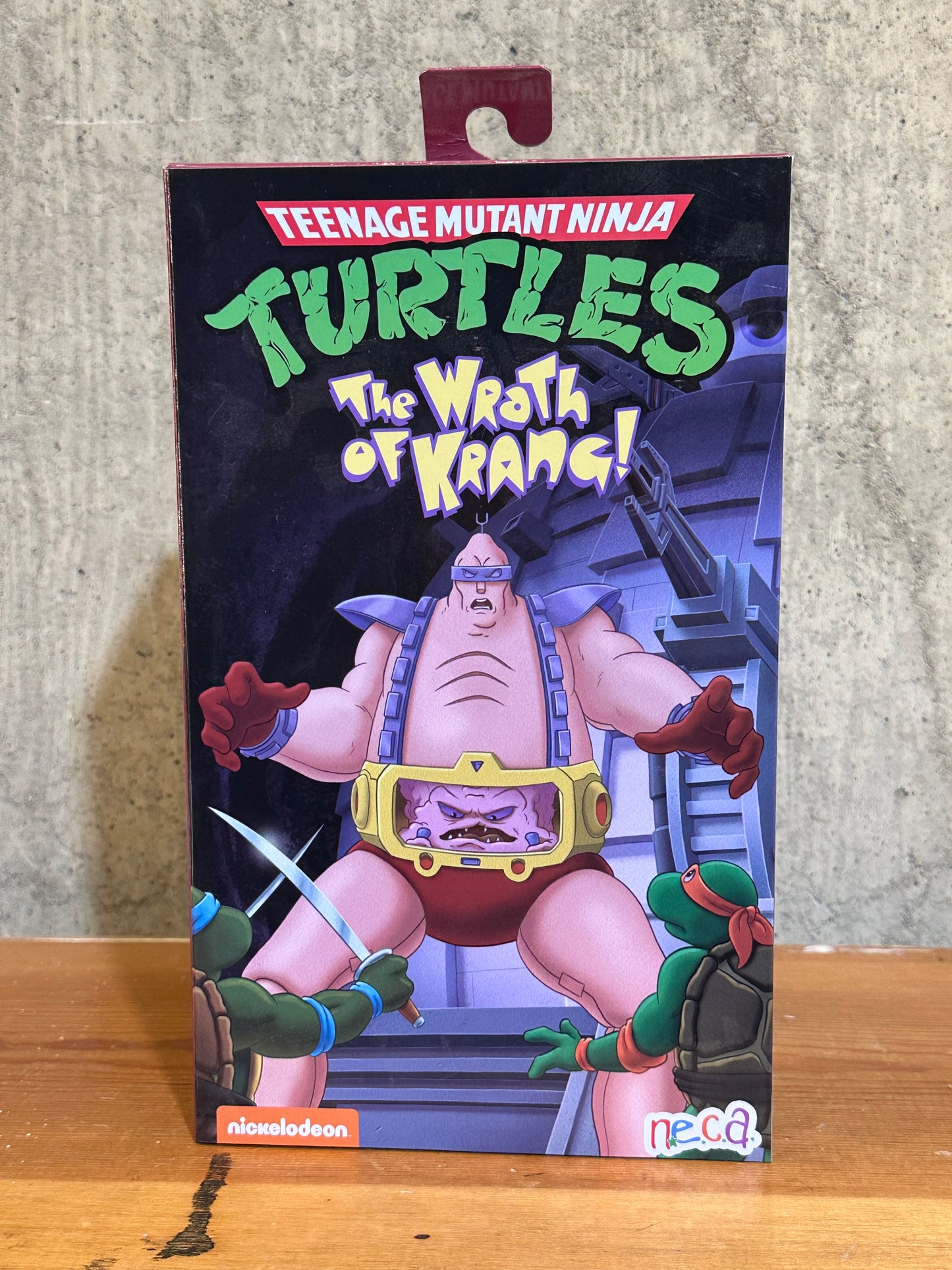 Neca TMNT Ninja Turtles Cartoon Krang Android Body SEALED Action Figure 9”