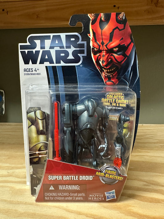 Star Wars Movie Heroes Super Battle Droid MOC Action Figure Toy