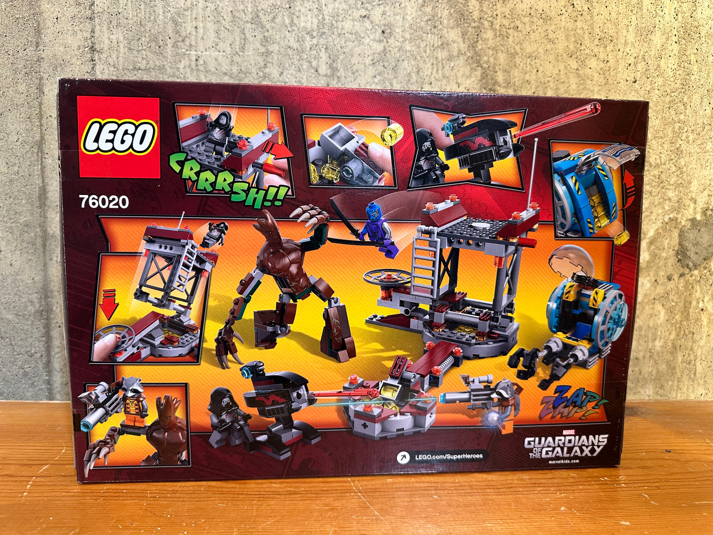 Sealed Lego 76020 Knowhere Escape Mission Marvel Guardians of the Galaxy Set