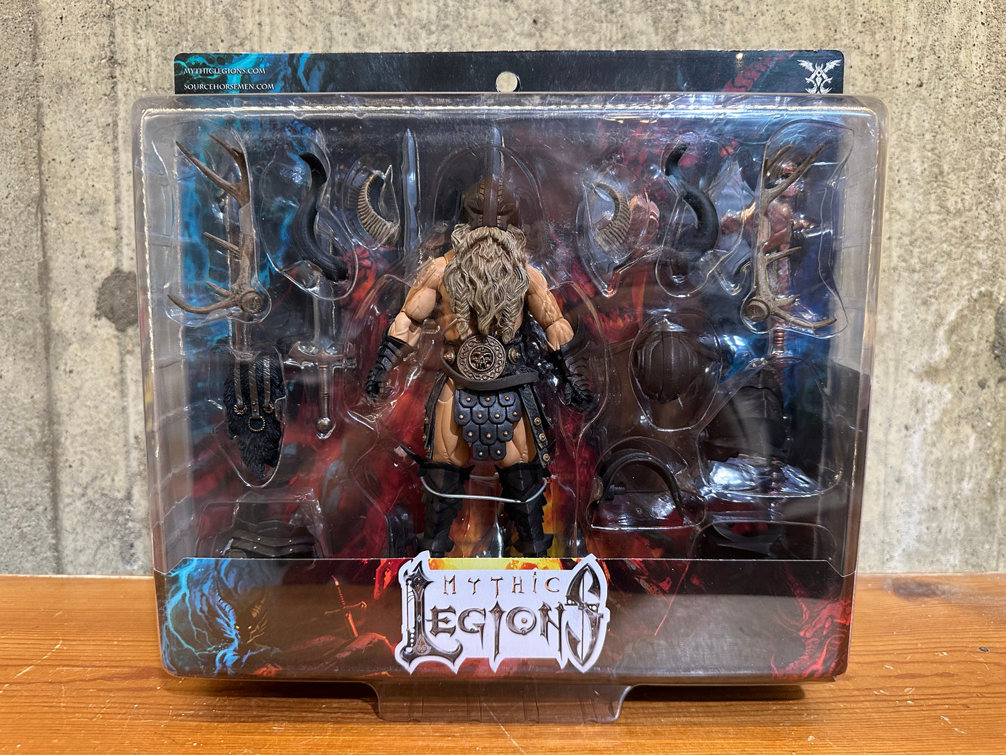 Mythic Legions Action Figure - Barbarian Builder Set- Four Horsemen Studios MIB