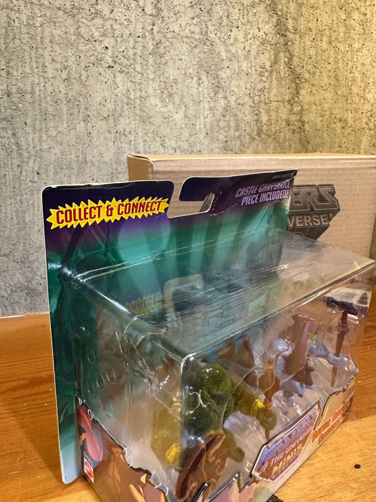 2013 MOTU Mossman & Battle Armor Skeletor Mini Figures Matty Collector Mattel