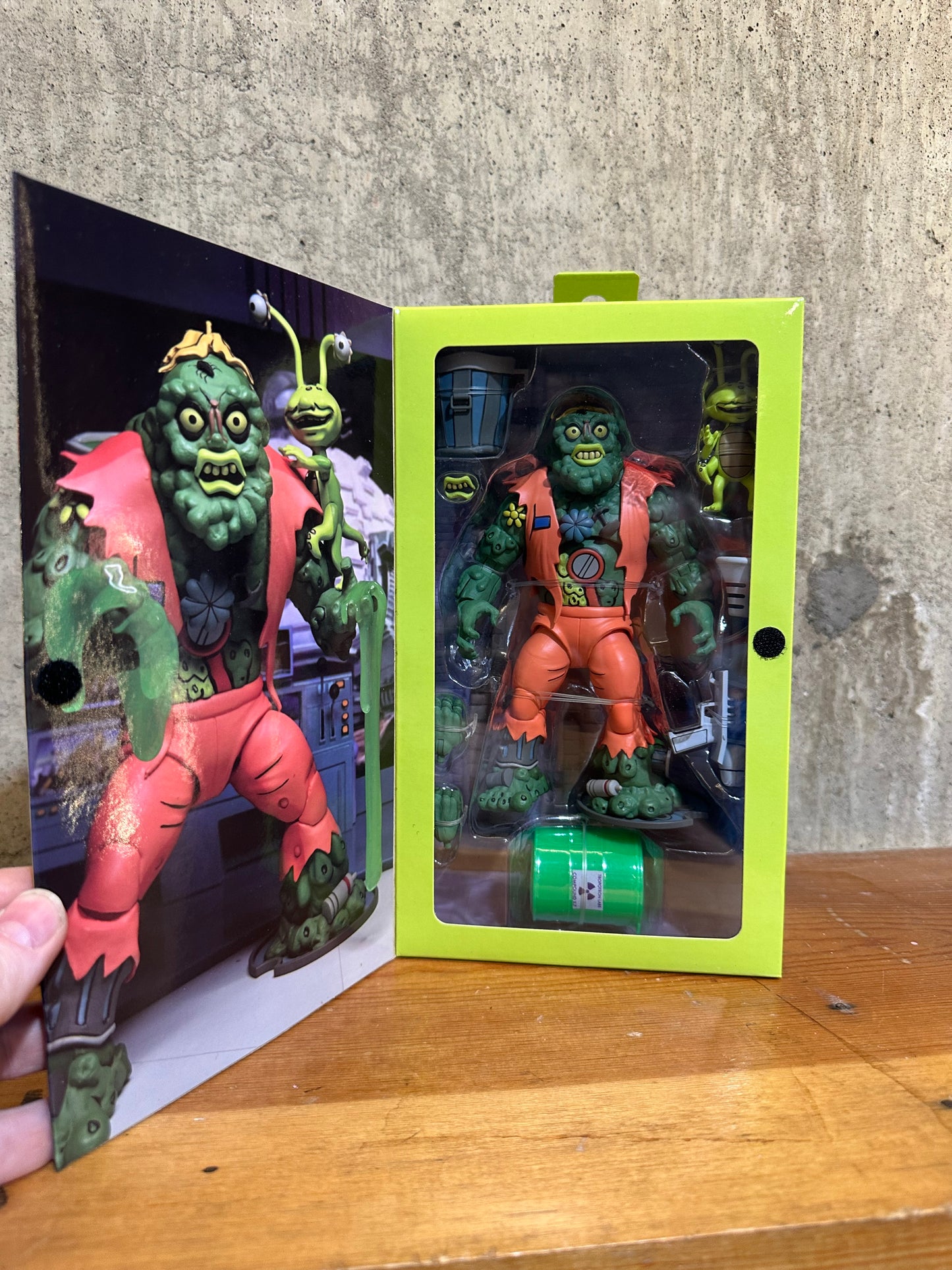 Muckman & Joe Eyeball Muck Everlasting Sealed NECA TMNT Action Figure Toy