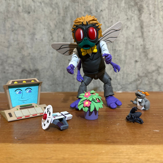 NECA Baxter Stockman Complete Authentic Teenage Mutant Ninja Turtles Toon