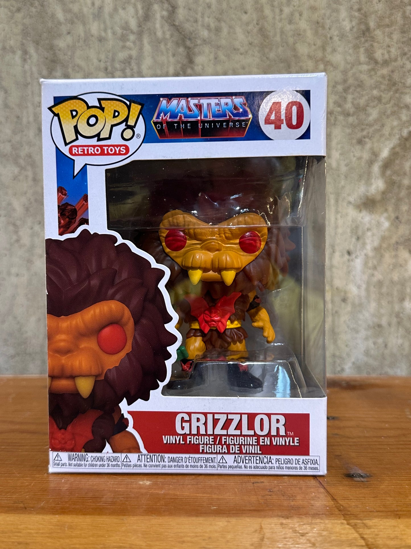 Grizzlor MOTU Funko Pop 40