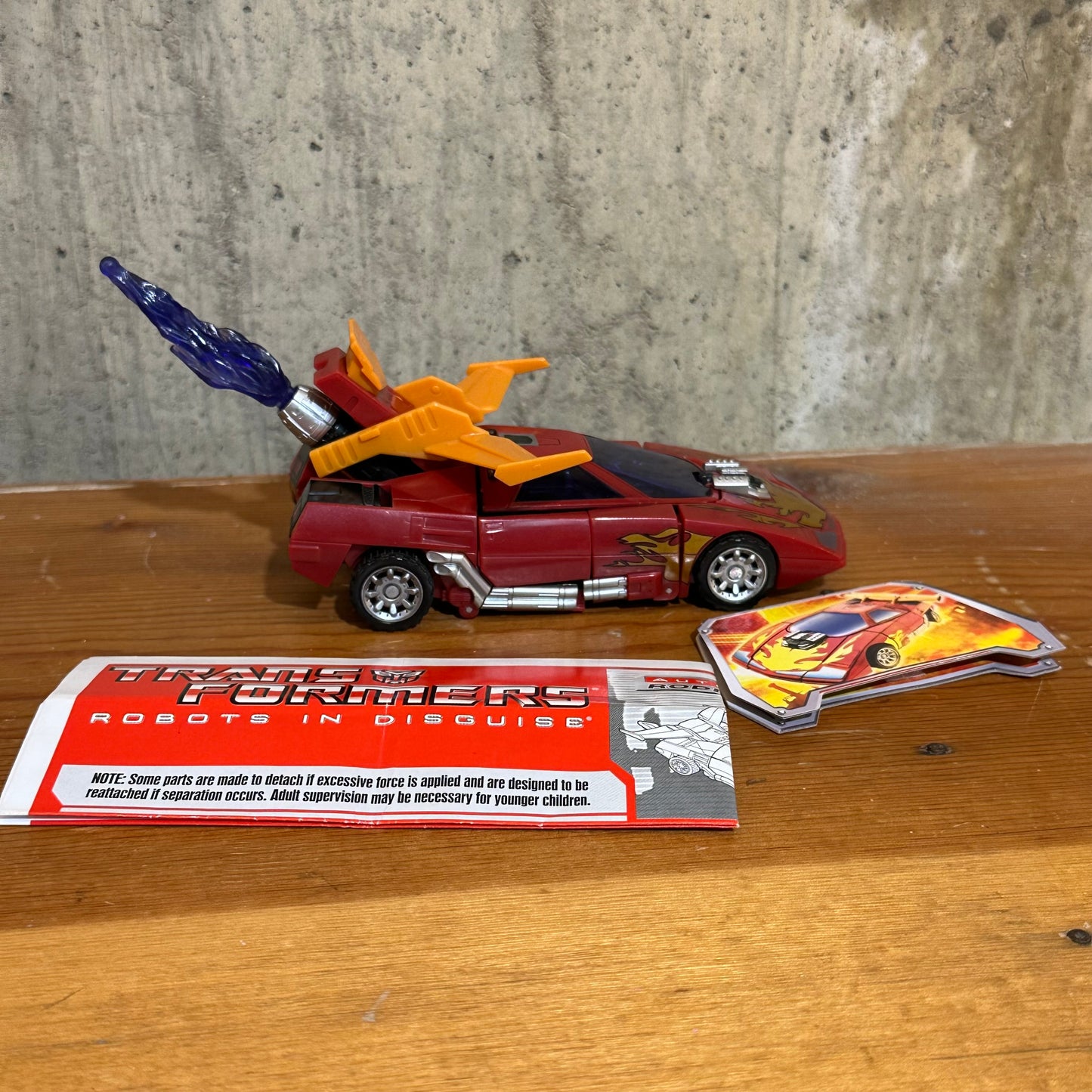 Rodimus Transformers Robots In Disguise RID Classics Deluxe Class Complete