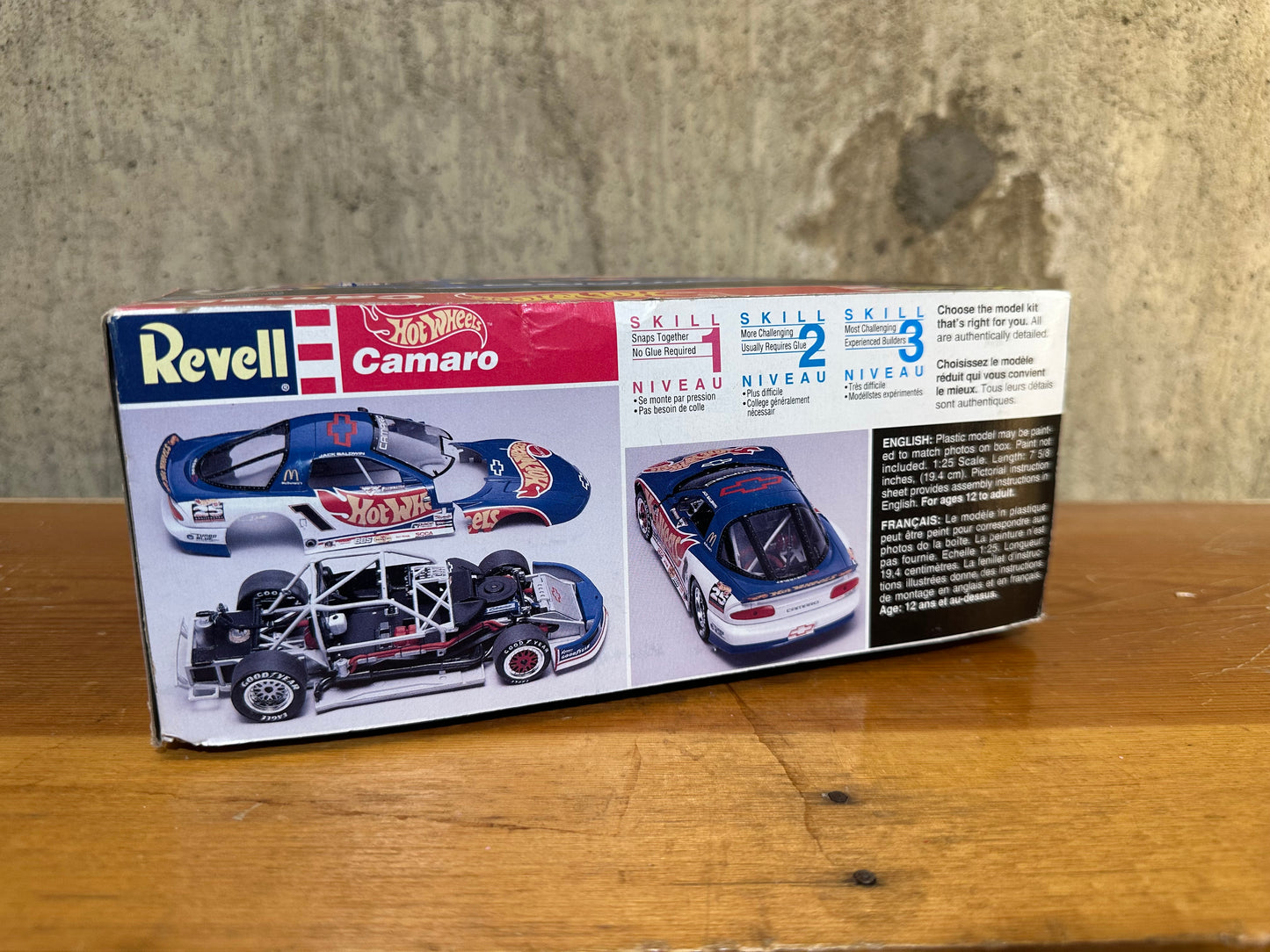 Camaro Revell Hot Wheels Model Kit Skill 3 Challenging