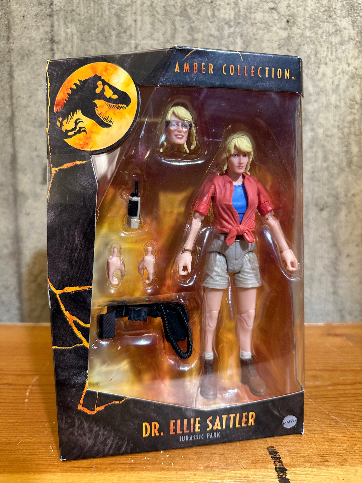 Mattel Jurassic World Amber Collection Dr. Ellie Sattler Figure