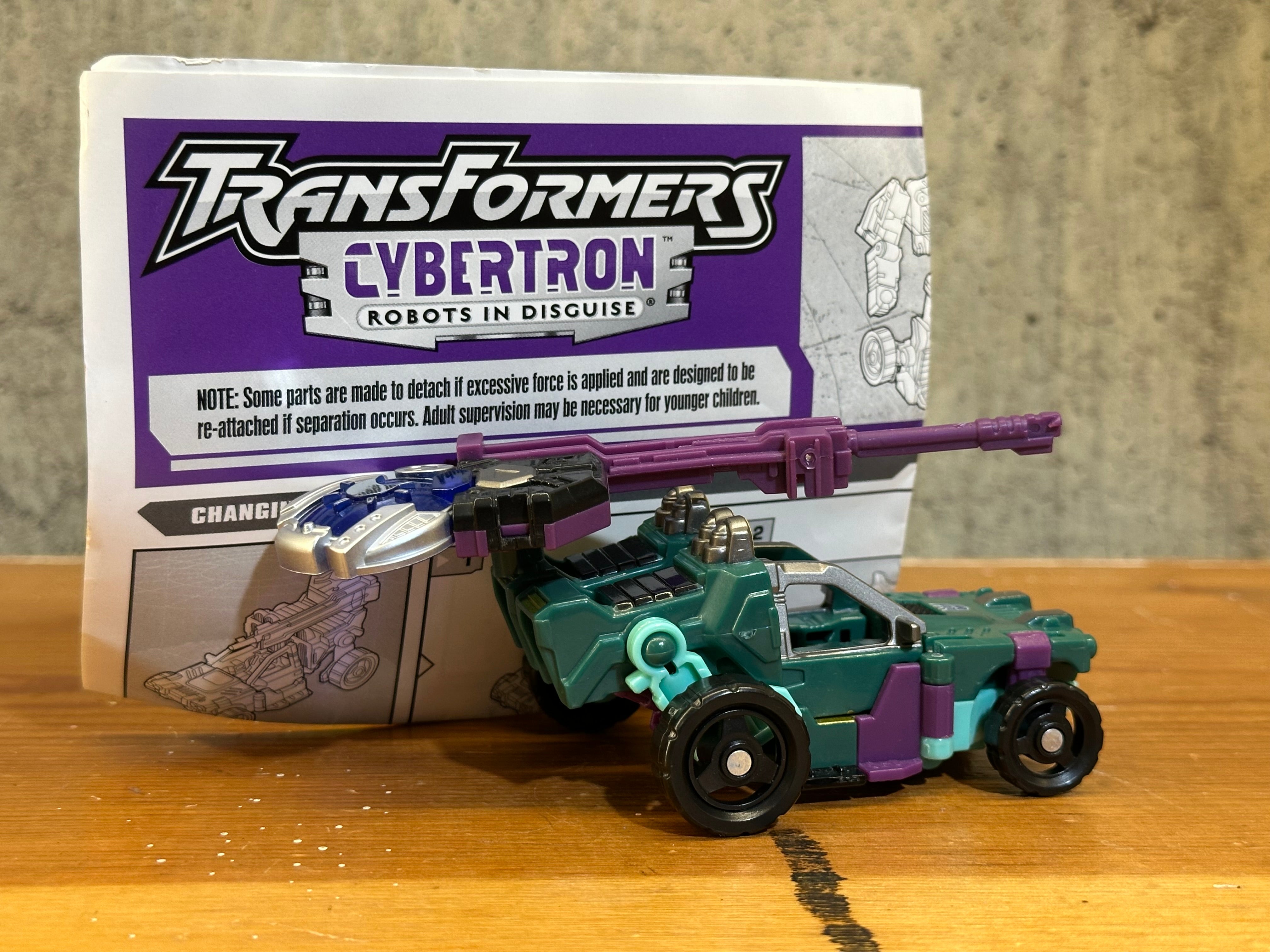 Hardtop Complete Transformers Cybertron RID Action Figure Robot Toy De ...