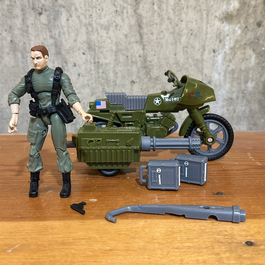 Breaker and Ram Cycle 2008 25th Anniversary GI Joe incomplete Action Figure Toy