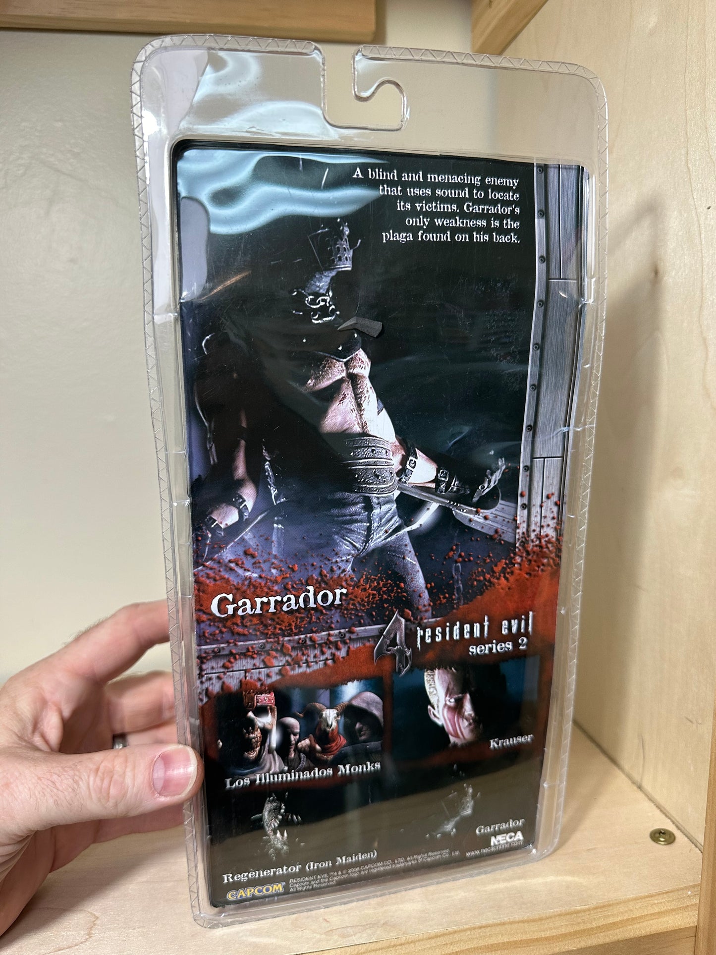 Neca Resident Evil 4 Garrador Sealed Video Game Action Figure Toy