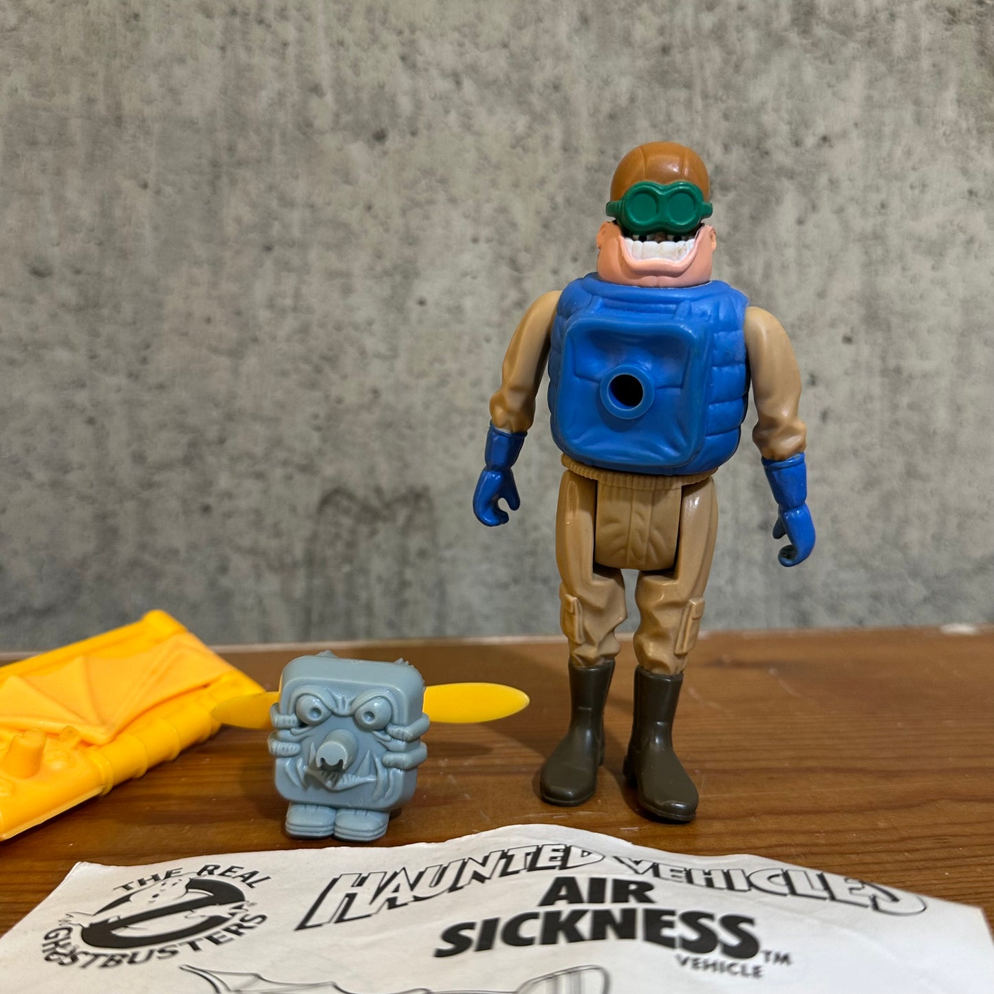 Air Sickness Kenner Ghostbusters Incomplete Parts Lot 1988 Vintage Toy