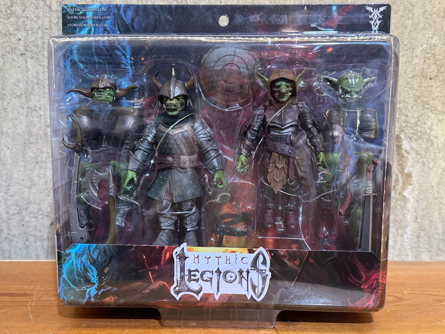 The Malignancy of Gobhollow Mythic Legions - Ashes of Agbendor Figure Two Pack