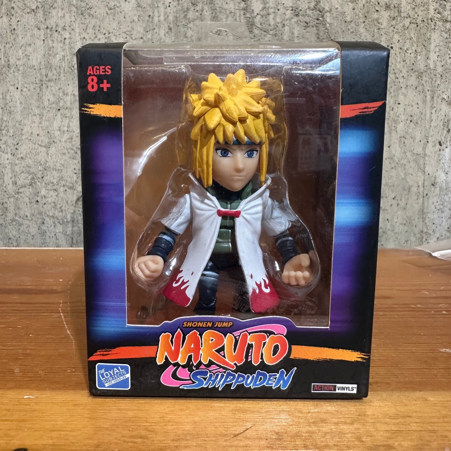 MINATO THE LOYAL SUBJECTS NARVTO SHIPPUDEN NAMIKAZE ARTICULATED ACTION VINYL