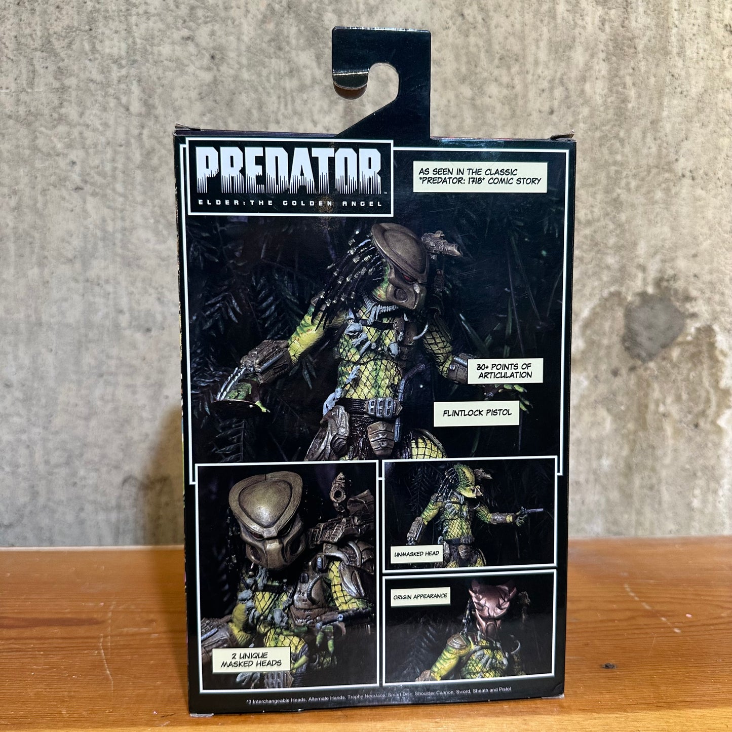 Elder the Golden Angel Predator Sealed Box NECA
