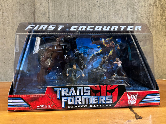 Barricade Transformers Movie 2007 Screen Battles FIRST ENCOUNTER  Figure Set