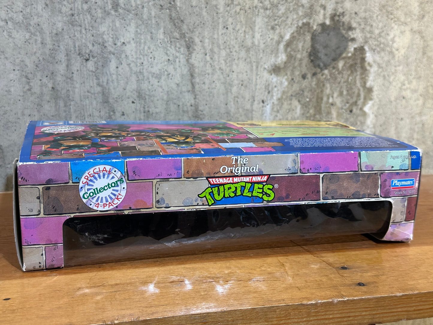 Special Collector’s 4-Pack TMNT Set of 4 Brothers Leonardo Raphael Donatello Michaelangelo Sealed Box 1992 Target Exclusive