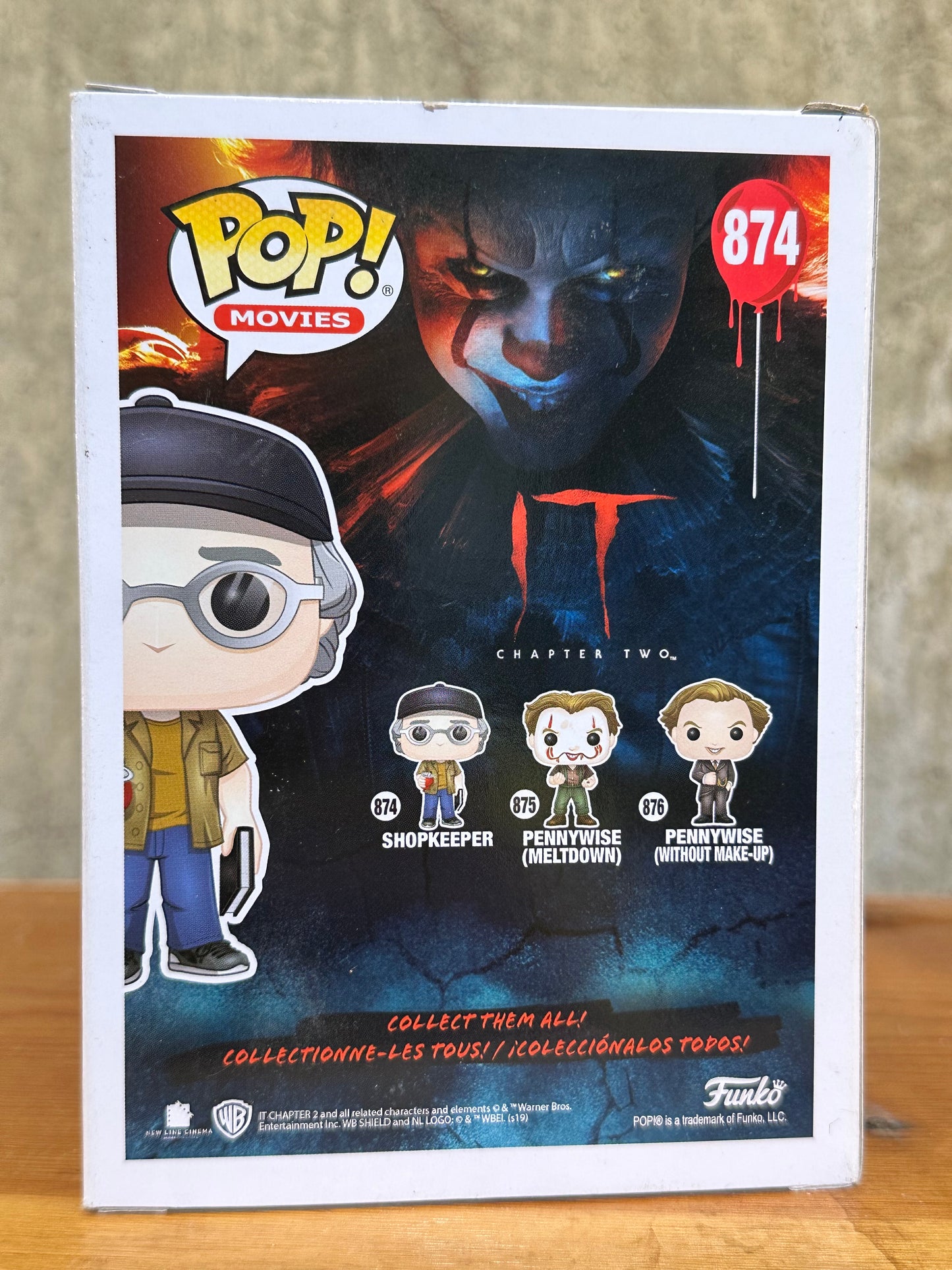 Shopkeeper It 2 Funko Pop 874 Horror