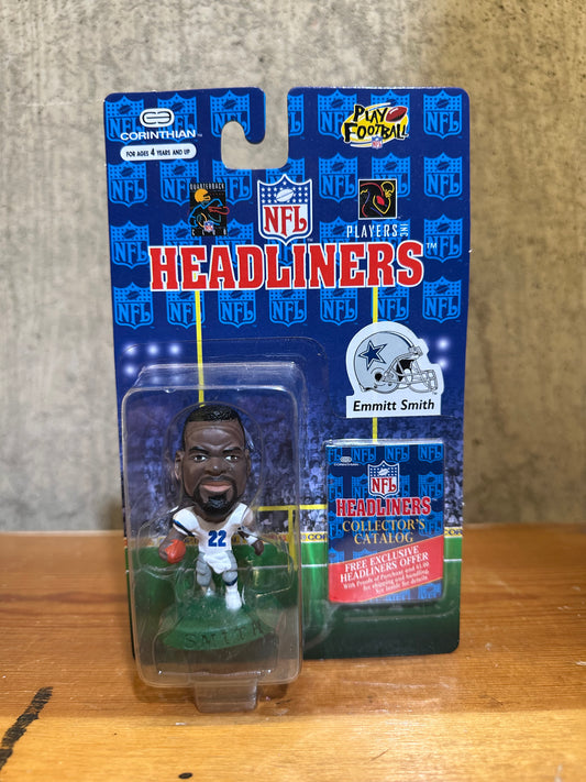 Emmitt Smith NFL Headliners Figure MOC Cowboys