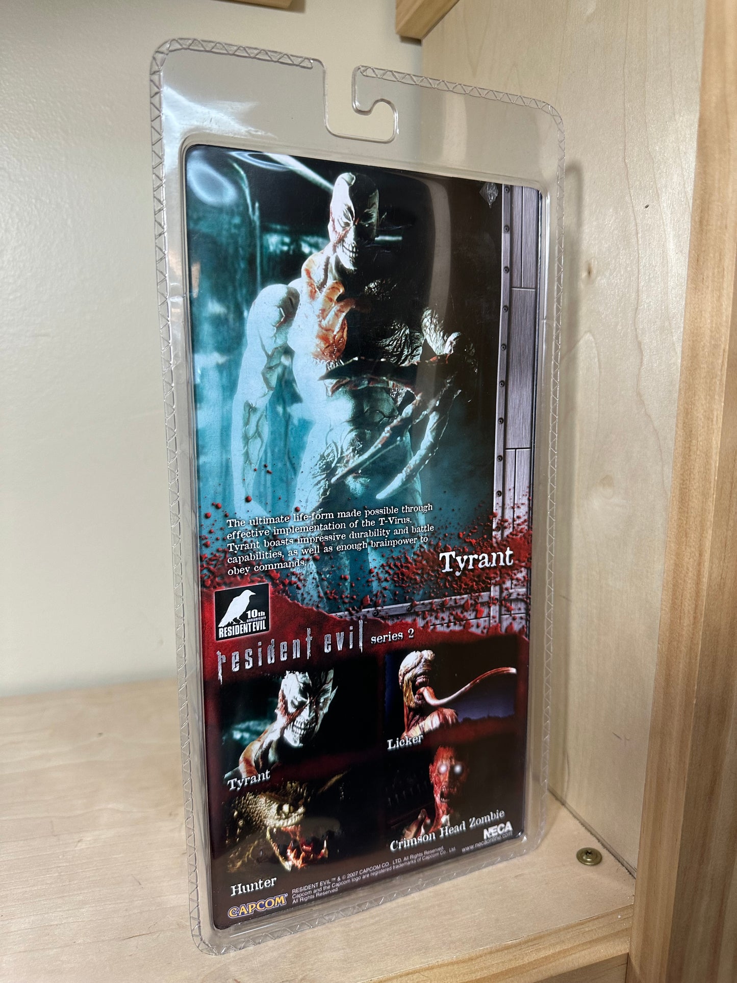 Neca Resident Evil Tyrant Sealed Video Game Action Figure 10th anniversary