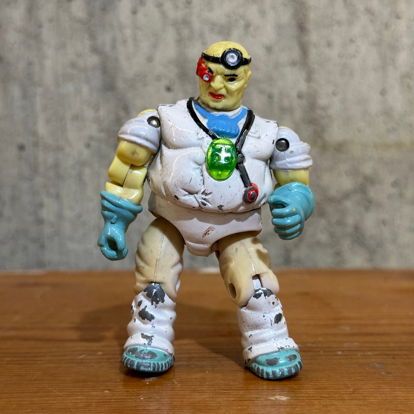 Dr. Scarab Vintage Bionic Six Die Cast Metal Action Figure 1986 LJN Toys