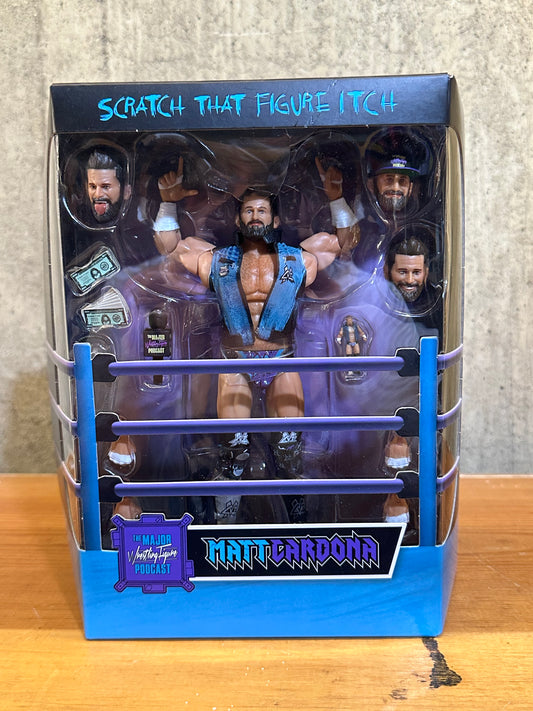 Super7 Major Wrestling Figure Podcast - Matt Cordona Figure - New