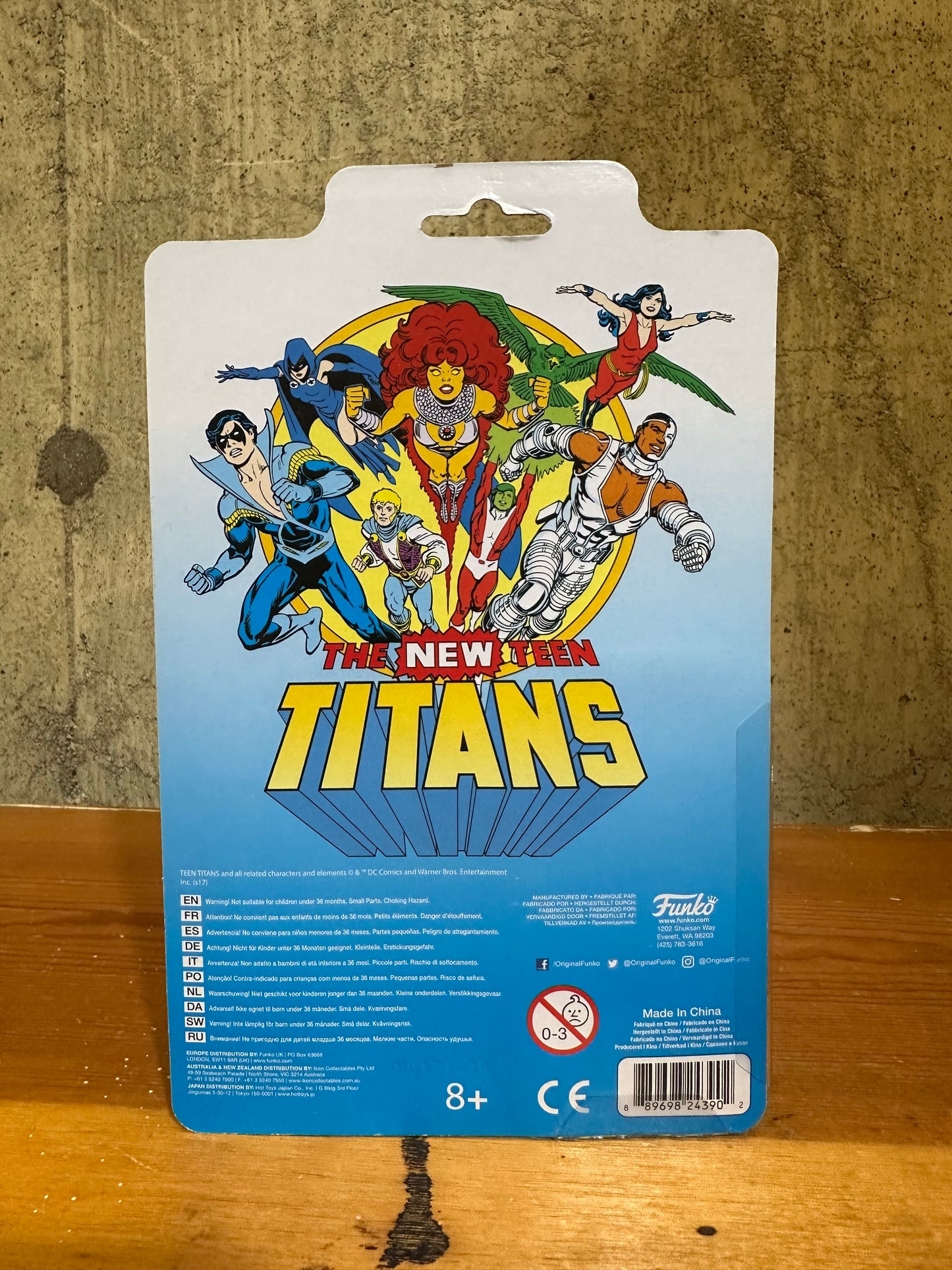 Nightwing Funko The New Teen Titans Action Figure LOC Exclusive Vaulted