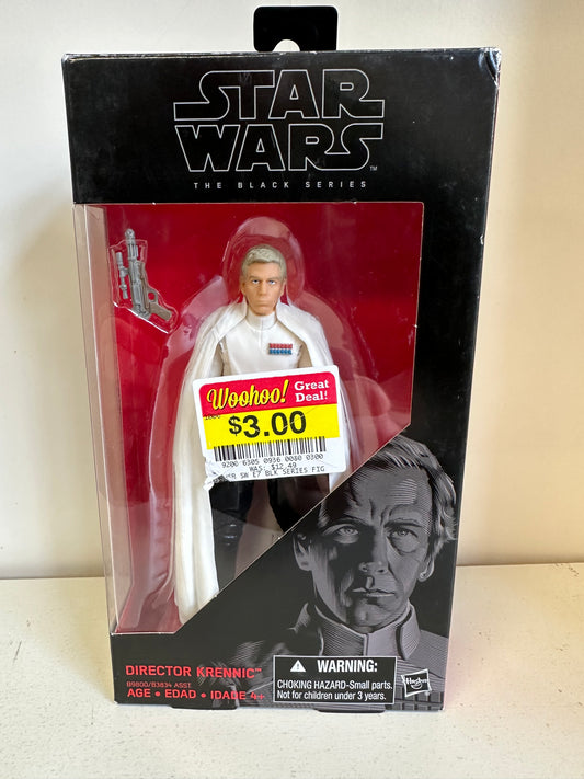 Star Wars 6” Black Series Krennic Free With Any Puchase