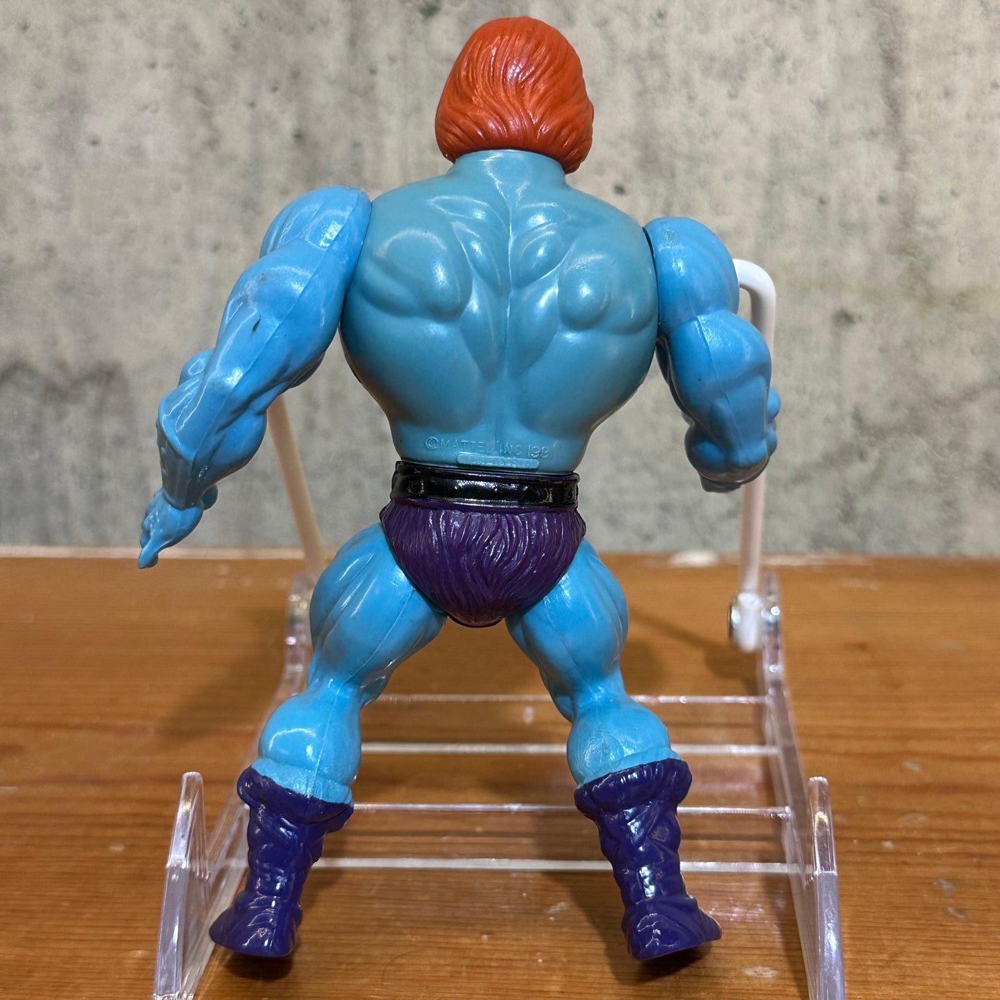 Faker MOTU 1982 He-Man Incomplete Action Figure Toy Sticker