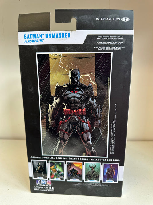 Batman Unmasked DC Comics Multiverse McFarlane Sealed Action Figure