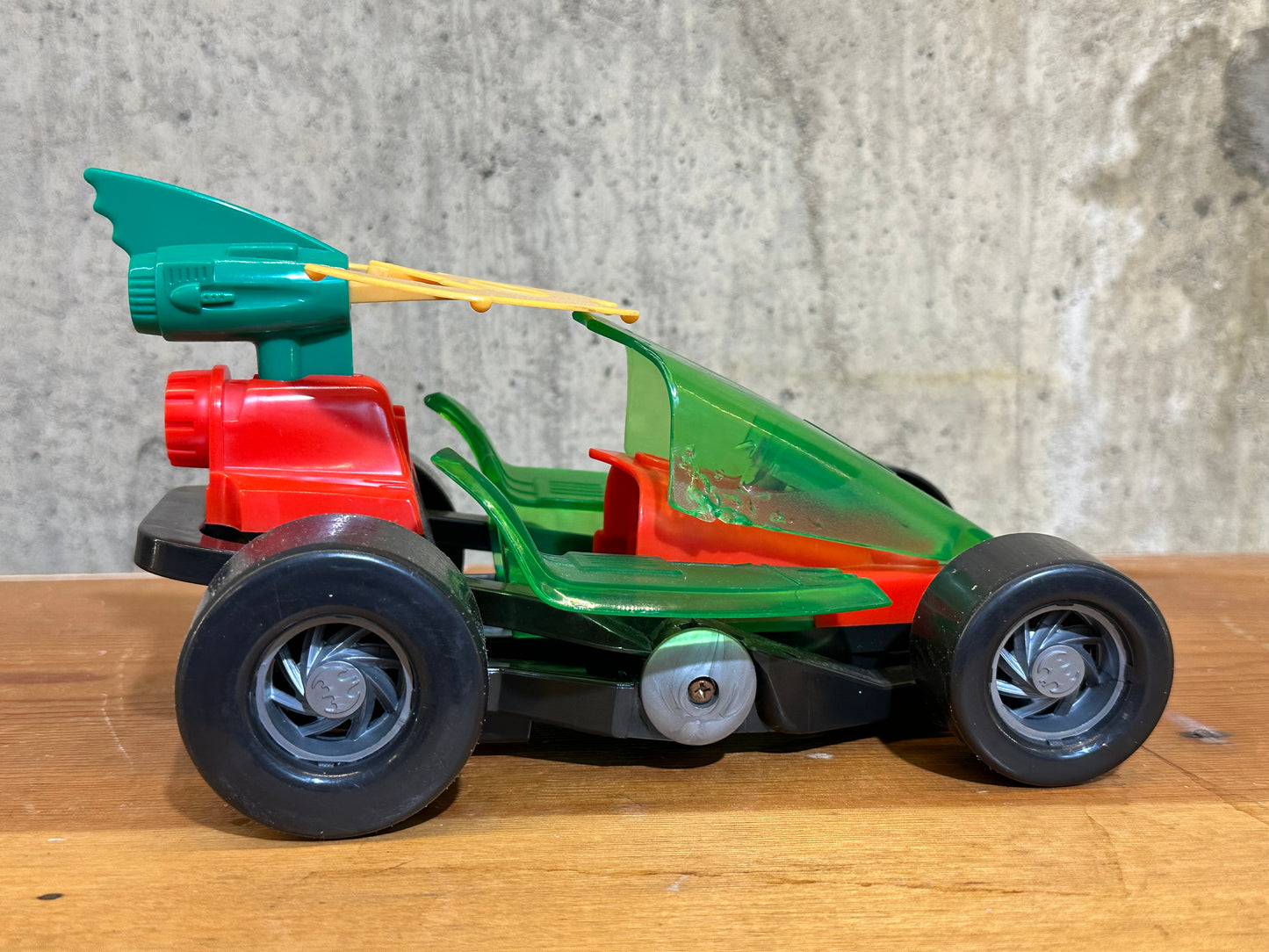 Robin Dragster Complete Batman the Animated Series Vehicle BTAS DC Comics Toy 1993 Kenner