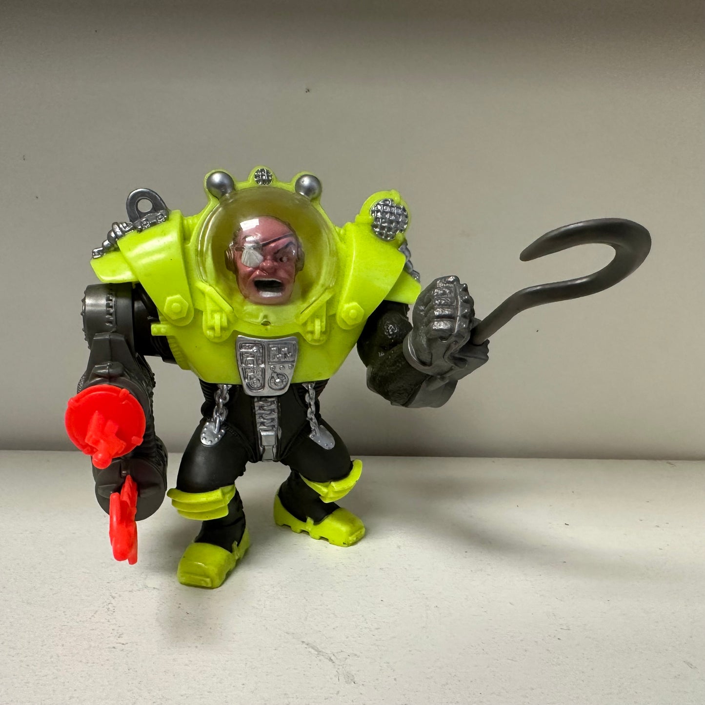 1994 Street Sharks Dr Piranoid Complete Vintage Action Figure Toy