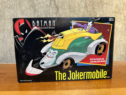 Jokermobile Batman the Animated Series Sealed Vehicle Kenner BTAS DC Comics
