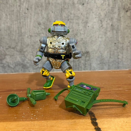 Metalhead 1989 TMNT Complete Vintage Ninja Turtles Action Figure Toy
