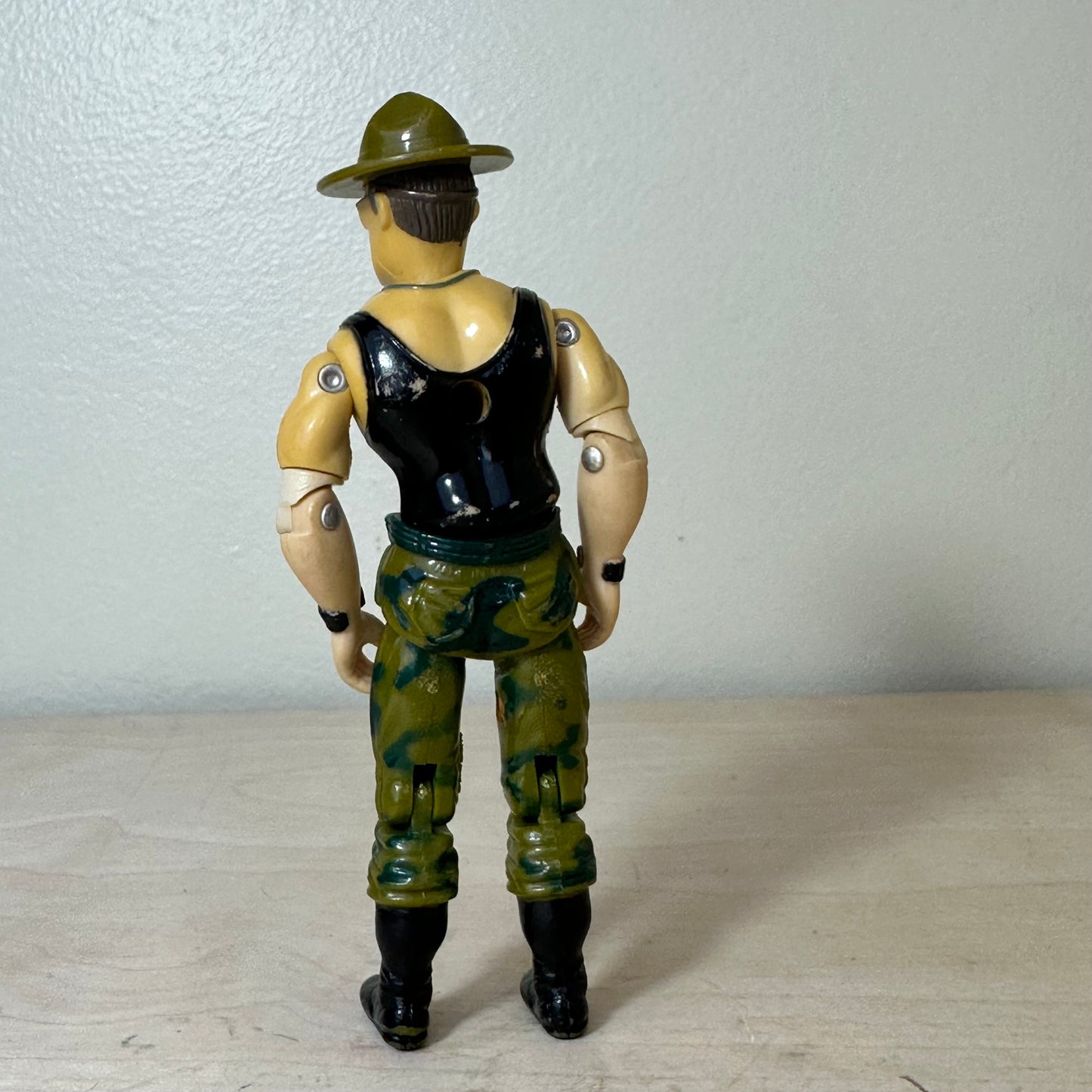 1986 GI Joe Sgt Slaughter Triple T Driver Vintage 80’s Action Figure Toy