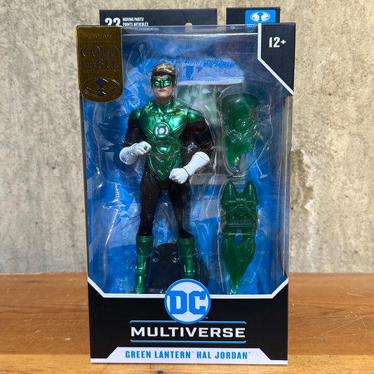 Green Lantern McFarlane Multiverse  Hal Jordan Gold Label Figure NIB DC Comics