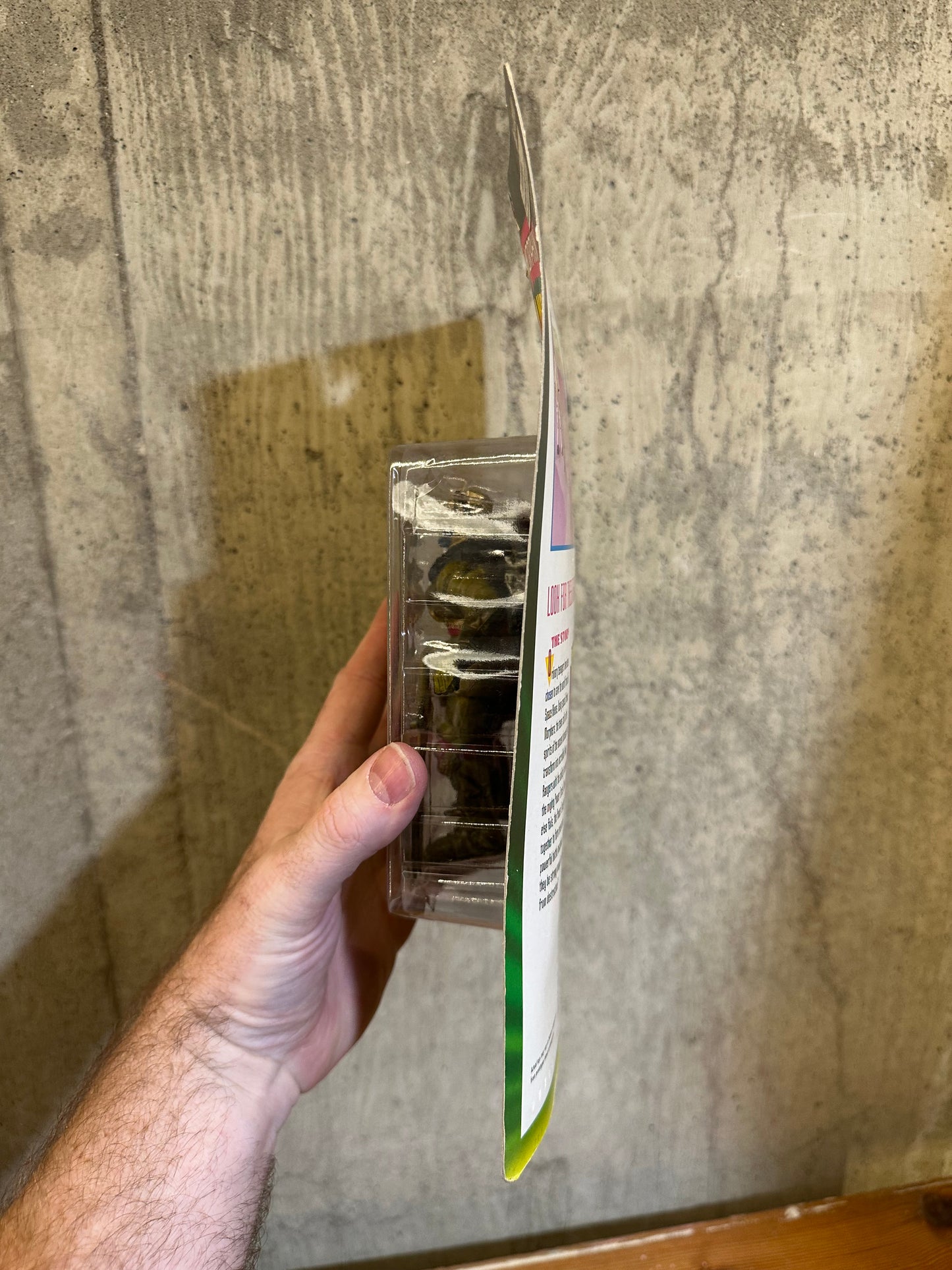 Goldar Evil Space Aliens MMPR Power Ranger Sealed Vintage Action Figure toy 5” 1994