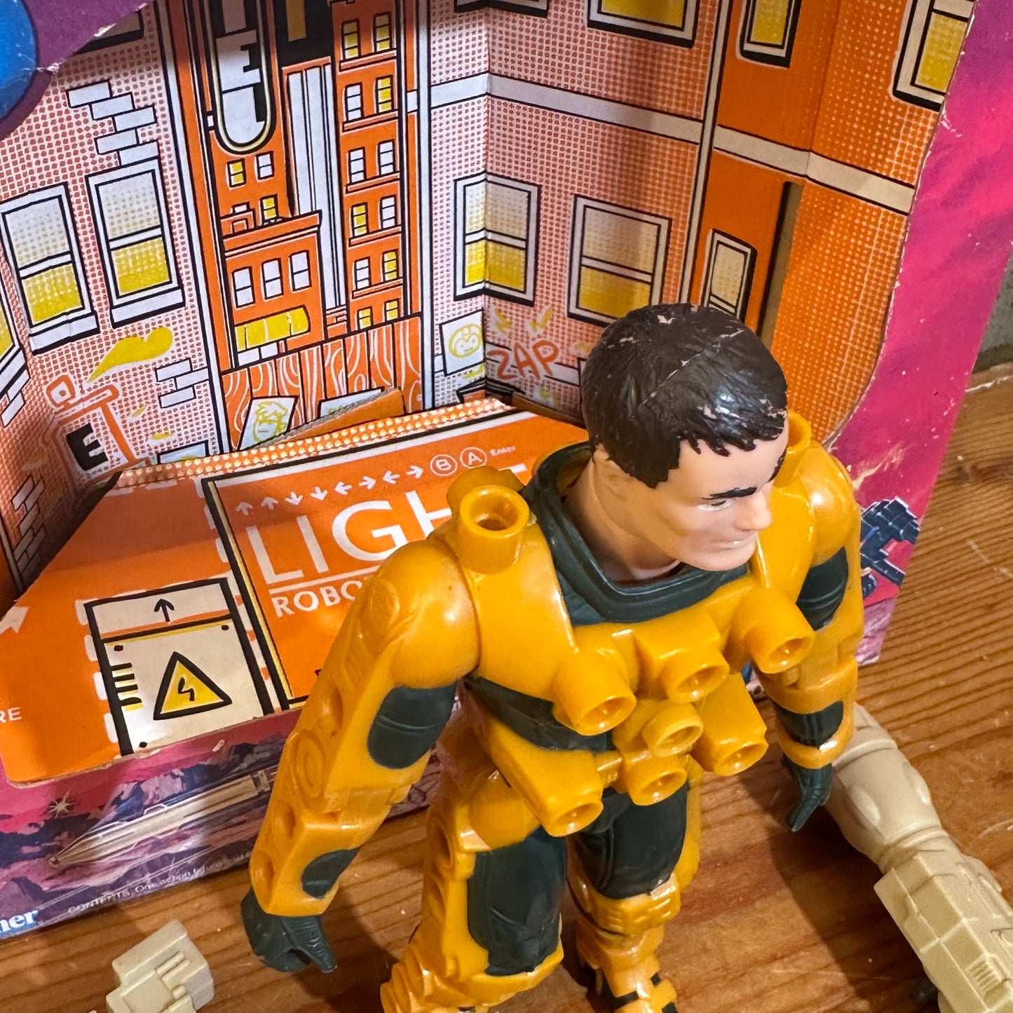 Jake Rockwell Centurions Complete Vintage Kenner Action Figure Toy with Box 1986